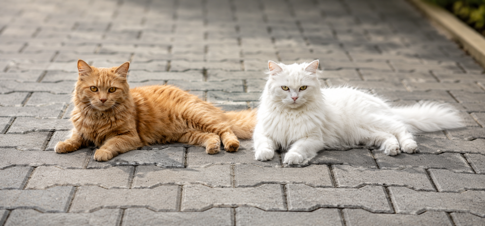 Street cats in Lahore